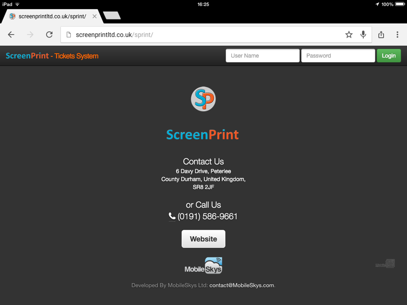 ScreenPrint Ltd
